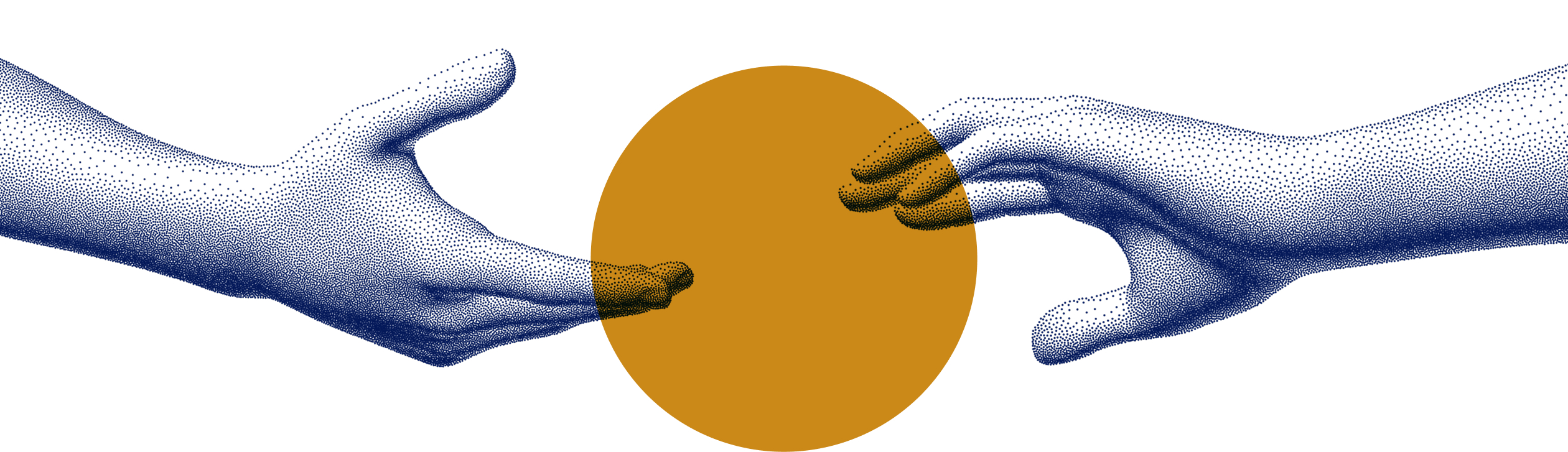 Hands representing long-term stewardship